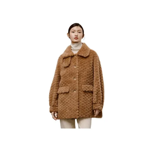 TKY SHOP Кофе Женские Бархатные Куртки