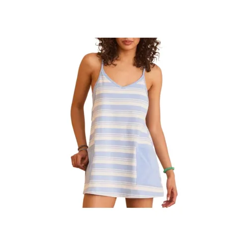 ALTAR'D STATE Hang Tough Stripe Мини Платье Slip Платье Женские