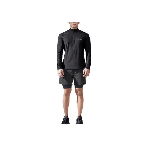 XEXYMIX Спортивные шорты Мужские Черные