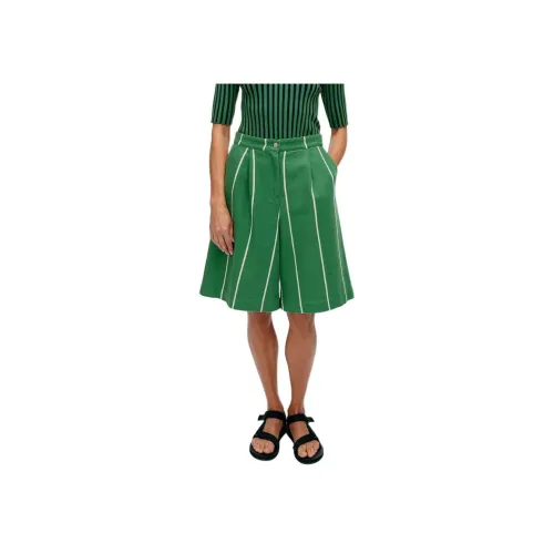 MARIMEKKO Зеленые Женские Повседневные Шорты