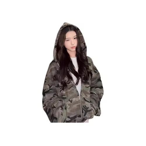 MUCCHIC Камуфляж Женский Свитшот