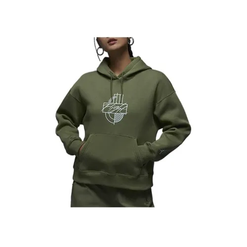 Jordan Brooklyn Green Women's Sweatshirts Джордан Бруклин Зеленый Женские Свитшоты