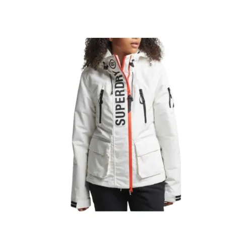 SUPERDRY Куртки Пальто Женские Белые