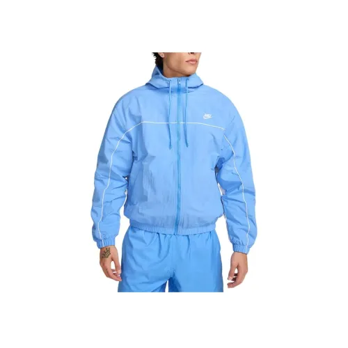 nike Куртки и Пальто Мужской Синий