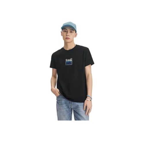 Мужская черная футболка Lee co-branded model