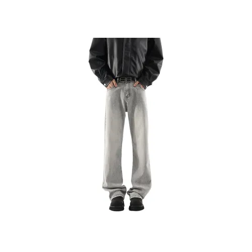 KSEK Cement Gray Унисекс Джинсы