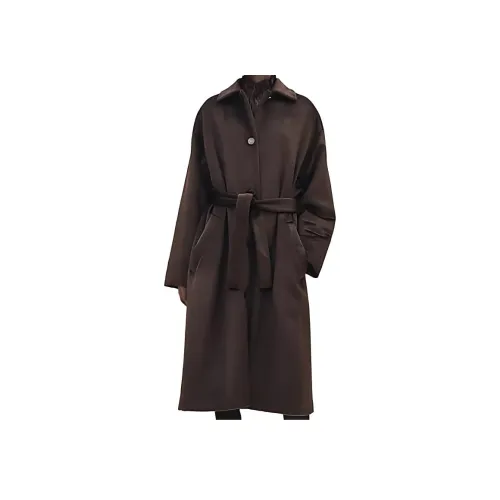 HERMES Коричневое Женское Пальто