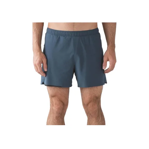 lululemon Wave Повседневные шорты Мужские Синий Серый