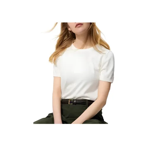 UNIQLO Белый Женский Трикотаж