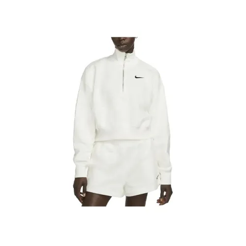 NIKE Белые Женские Свитшоты