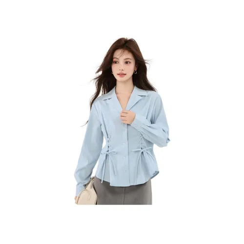 MINETTE Светло-синие женские рубашки