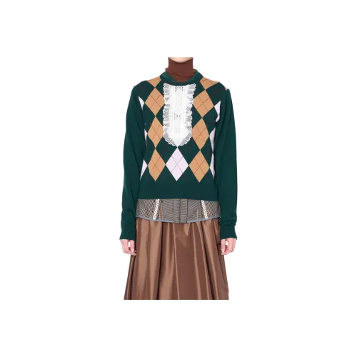 KOLOR Зеленый Женский Трикотаж