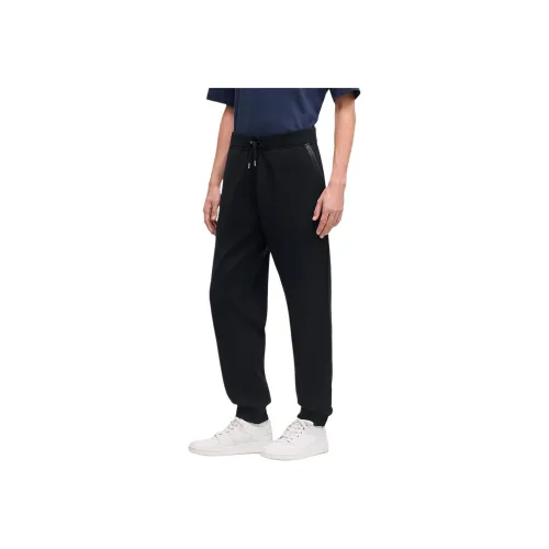 HERMES Мужские Повседневные Брюки Черные