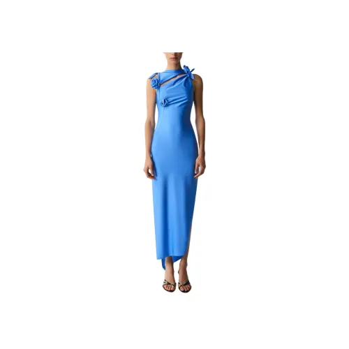 COPERNI FW24 Evening Платье Женское Сапфир