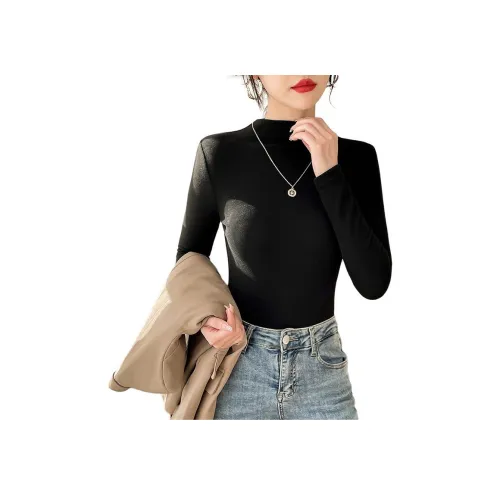 AUSSINO Черные Женские Футболки