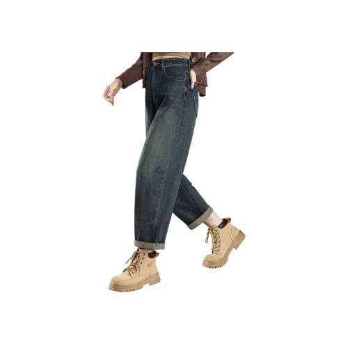 Cypress House Темно-синий женский джинсы