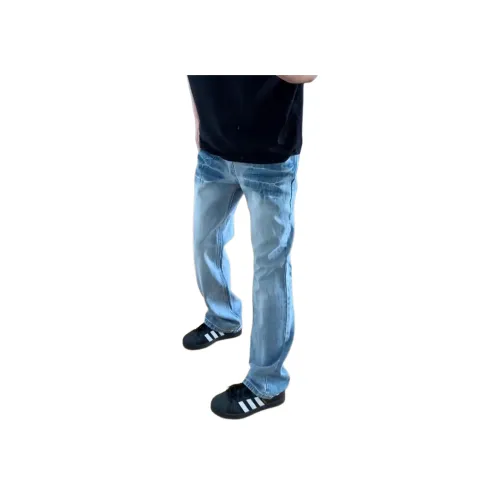 DAFK Light Blue Men's Jeans DAFK Светло-голубые мужские джинсы