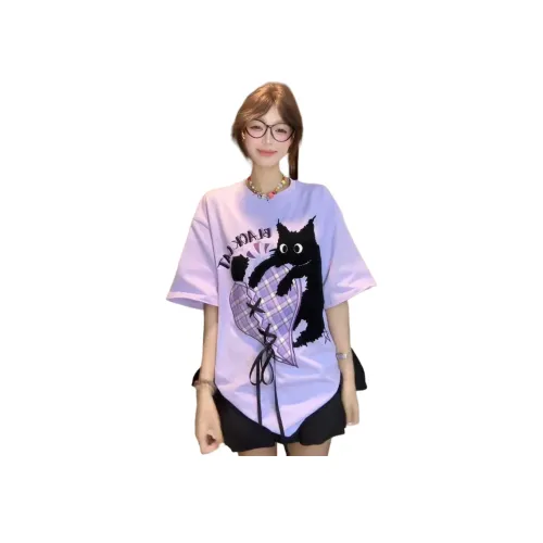 MORii Фиолетовые Женские Футболки