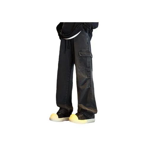 Tonlion Джинсы Мужские Угольный Черный