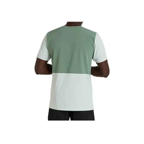New Balance совместный бренд Race Day Зеленый Мужской T-рубашка