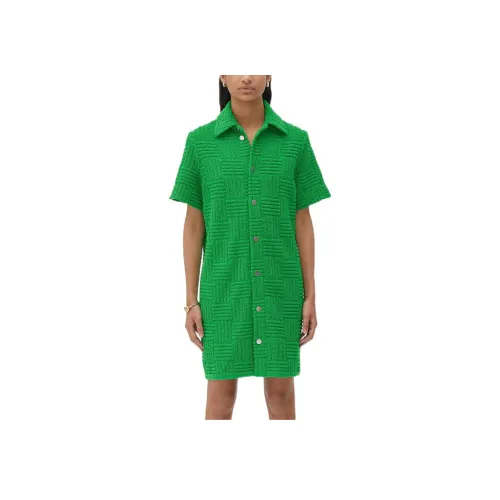 Bottega Veneta FW22 Короткий рукав Платье Женское