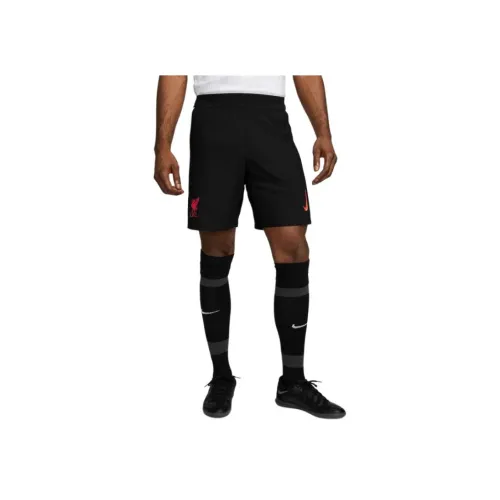 Nike LiverpoolDri Форма ADV Футбол Низ Мужской Черный Белый Глобальный Красный