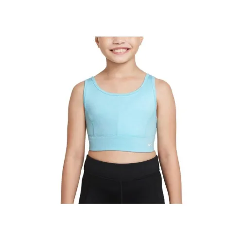 NIKE Небесно-голубой Kids Бандо / Бюстгальтеры / Спортивные бюстгальтеры