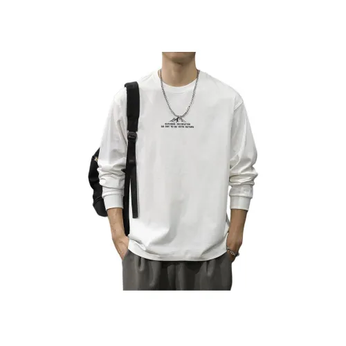 QIANJINNIU Белый Унисекс T-рубашки