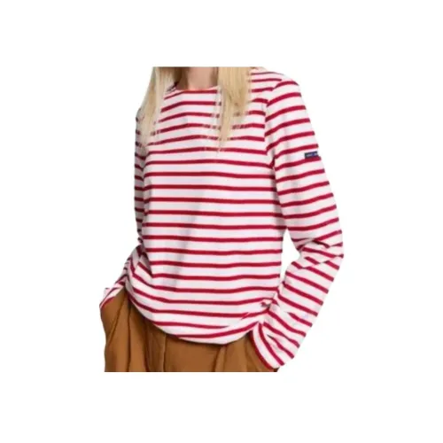 SAINT JAMES Red Женские T-рубашки