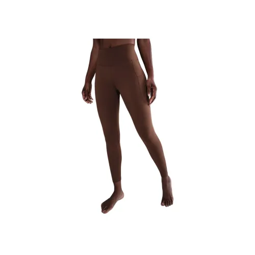 Nike Спортивные брюки Женские Коричневый