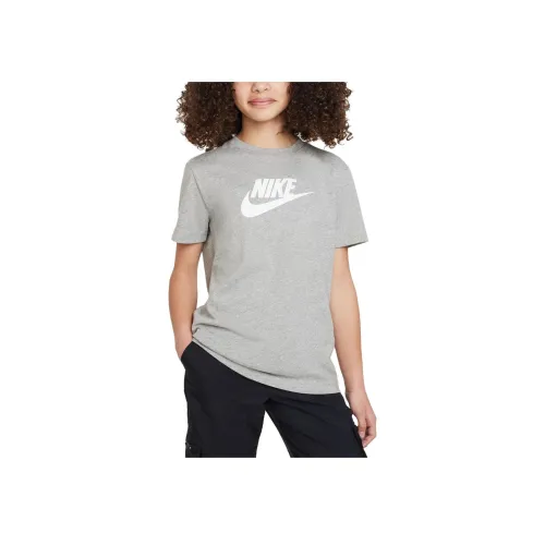 Nike T-Shirt Тонированный Темно-Серый Детский