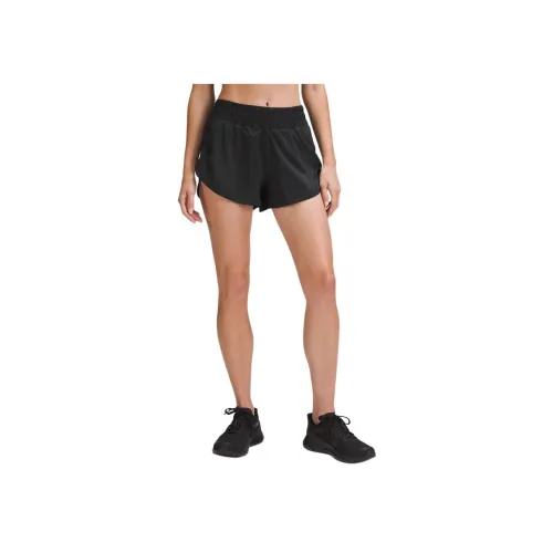 Lululemon Track That Черные/BLK Женские Спортивные Шорты
