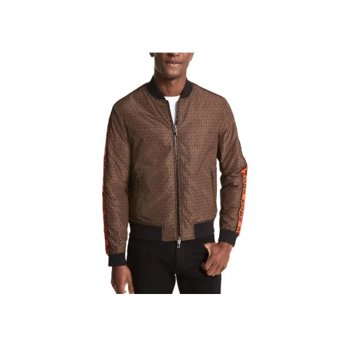MICHAEL KORS Темно-коричневые мужские куртки