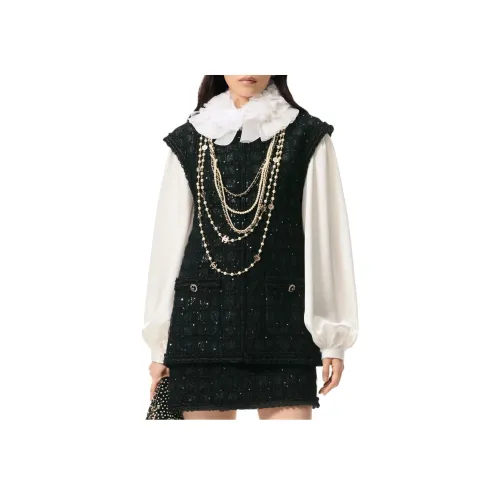 Chanel Черные Женские Майки