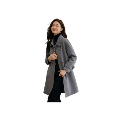 Mo Han Yi Mei Куртка Женская Средняя Серая