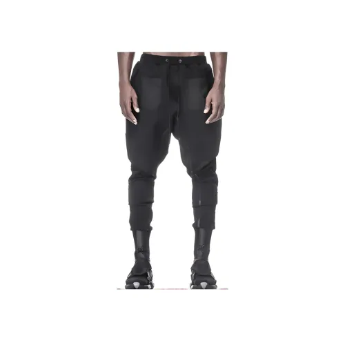 NORVINCY Термический Дышащий Эластичный Пояс Черный Воин Повседневные Штаны Мужские Черные
