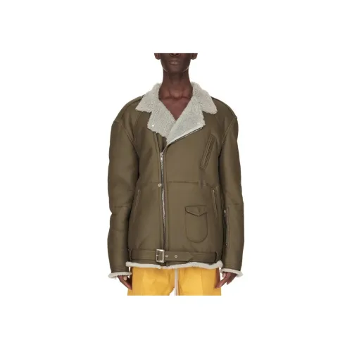 RICK OWENS совместный бренд RO Куртки Пальто Мужской Бобовый