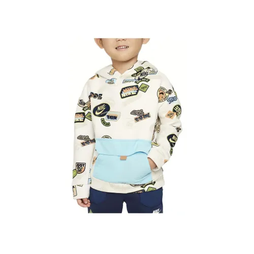 nike Sportswear Толстовка Слоновая кость для малышей и детей младшего возраста