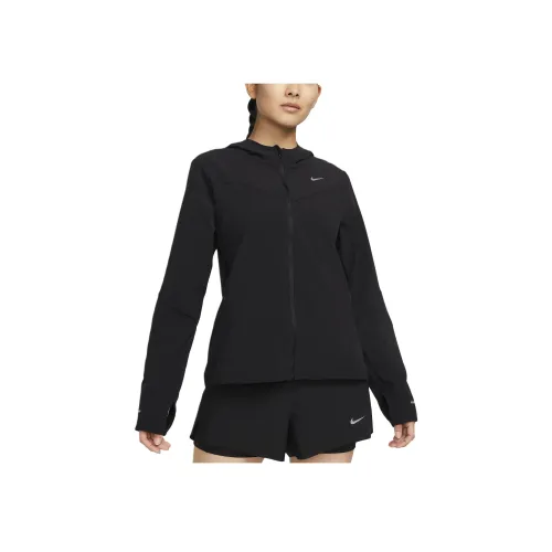 NIKE Черная Женская Одежда с Защитой от УФ-лучей