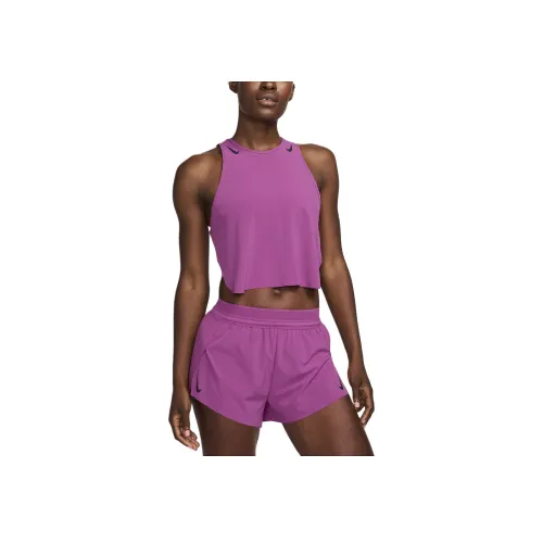 nike Dri Fit ADVAEROSWIFT Спортивные жилеты Женские Hot Фуксия