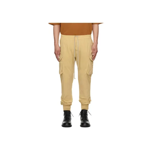 Rick Owens DRKSHDW Карго Брюки Мужские Пергамент