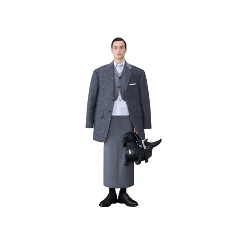 THOM BROWNE Темно-серый Мужской Деловые костюмы