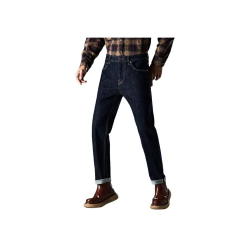 ZENGZHI Джинсы Облегающий крой Прямой крой Унисекс