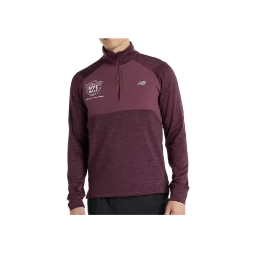 New Balance United Airlines NYC Толстовка Мужской Фиолетовый