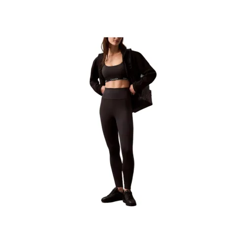 Calvin Klein Черные Женские Спортивные Брюки