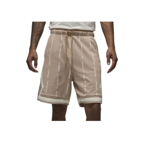 nike Повседневные шорты Мужские Средний размер Коричневый Холст