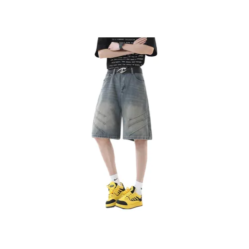 FAKE VINTAGE Джинсовые шорты Унисекс