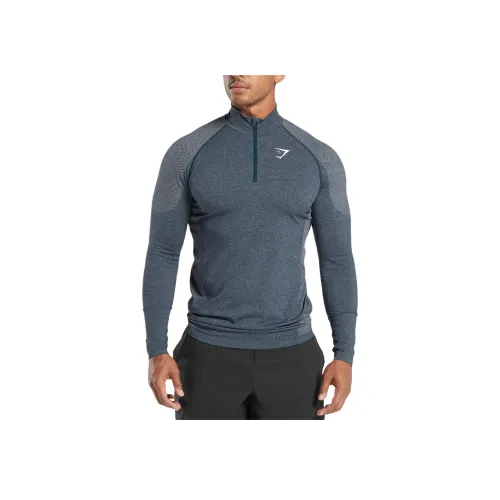 GYMSHARK Черный/Силуэт Серый Мужская Спортивная Одежда