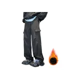 Карманная версия - черный [флисовая подкладка]