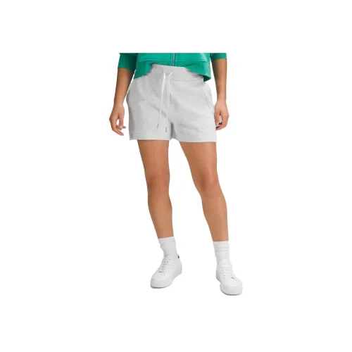 lululemon Scuba Series Спортивные шорты Женские Светло-серые